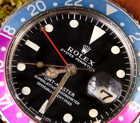 rolex 1675 gmt dial variations|rolex 1675 price.